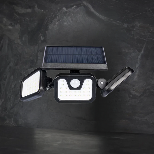 FLOWood™ | Solarbetriebene Bewegungsmelder Lichter im 2er-Pack